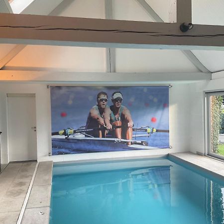 Lovely 1-Bedroom Appartement Le Joyau With Indoor Pool And Sauna Lasne ภายนอก รูปภาพ